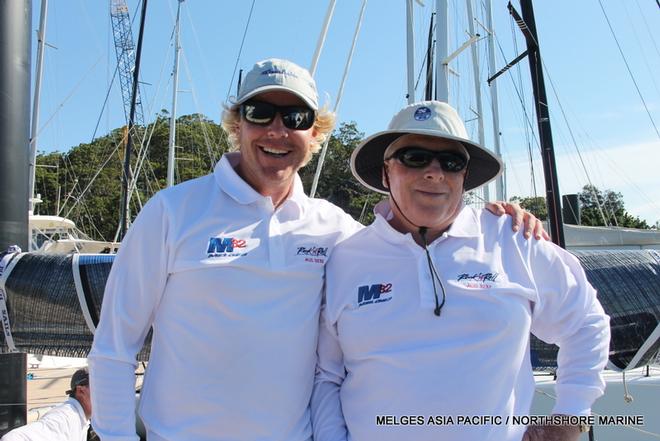Sam and Kim Williams Rock and Roll © Melges Asia Pacific